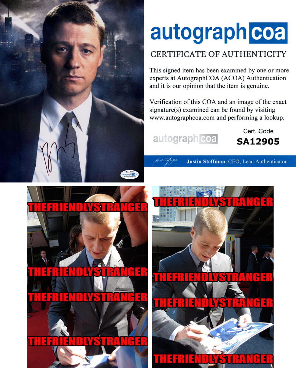 BEN McKENZIE signed Autographed GOTHAM