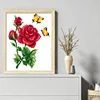 Flower - 9CT Partial Beaded Cross Stitch Kit(30x35cm)
