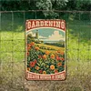 Gardening Because Murder Is Wrong - Metal Tin Signs(8*12Inch/12*16Inch)