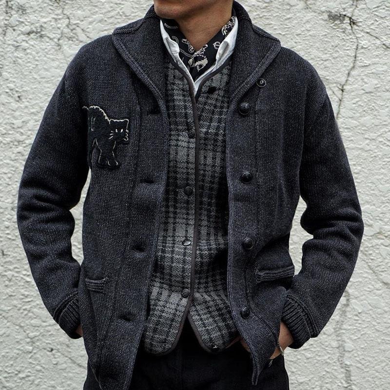suit jacket sweater