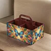 DIY Butterfly Diamond Art Handmade Wooden Storage Box for Desktop Decor