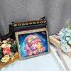 Vintage-Inspired 5D DIY Diamond Painting Waterproof Adjustable Strap Shoulder Cross Bag Kit(Star Gnome)