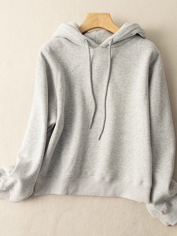 Casual Loose Pullover Hoodie For Women