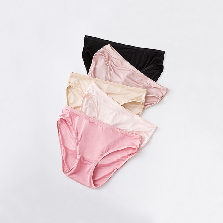 Classic 100% Silk Panties 5-Pack-Chouchouhome