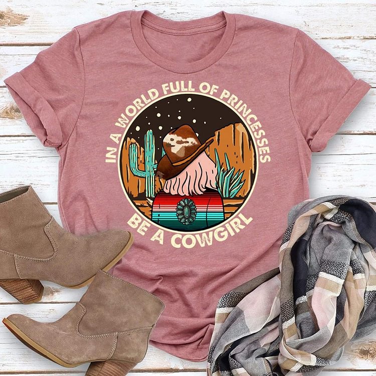 ANB - Be a cowgirl Retro Tee -06058#53777