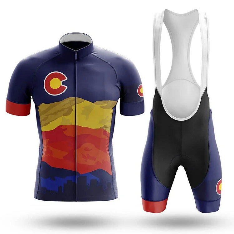 Colorado Colors Men's Short Sleeve Cycling Kit
