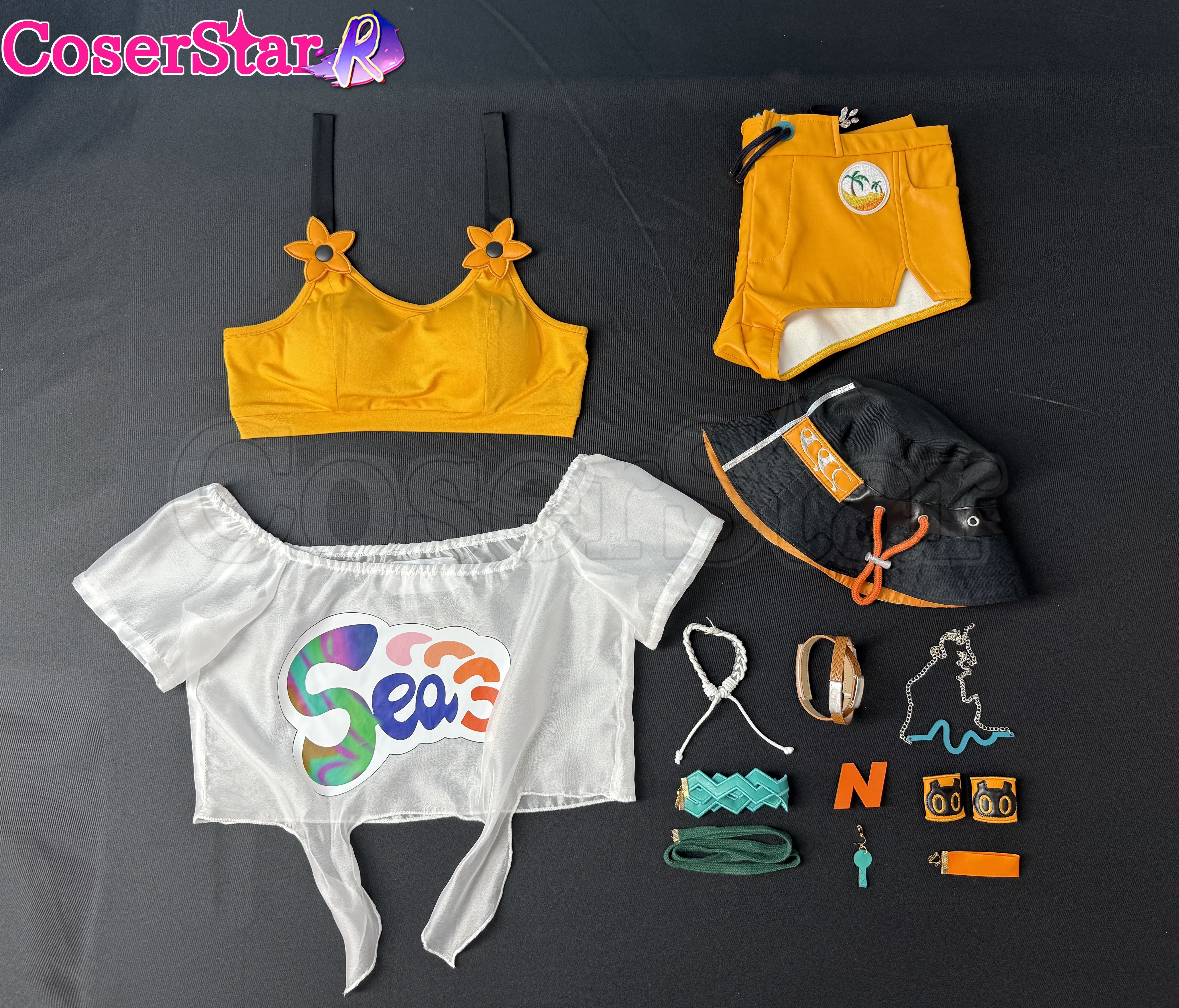 [Wetrose] In Stock Zenless Zone Zero ZZZ Belle Cosplay Costume Summer Swimsuit