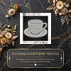 DIY Pearl Painting Cup for Home Wall Decor(25x25cm)