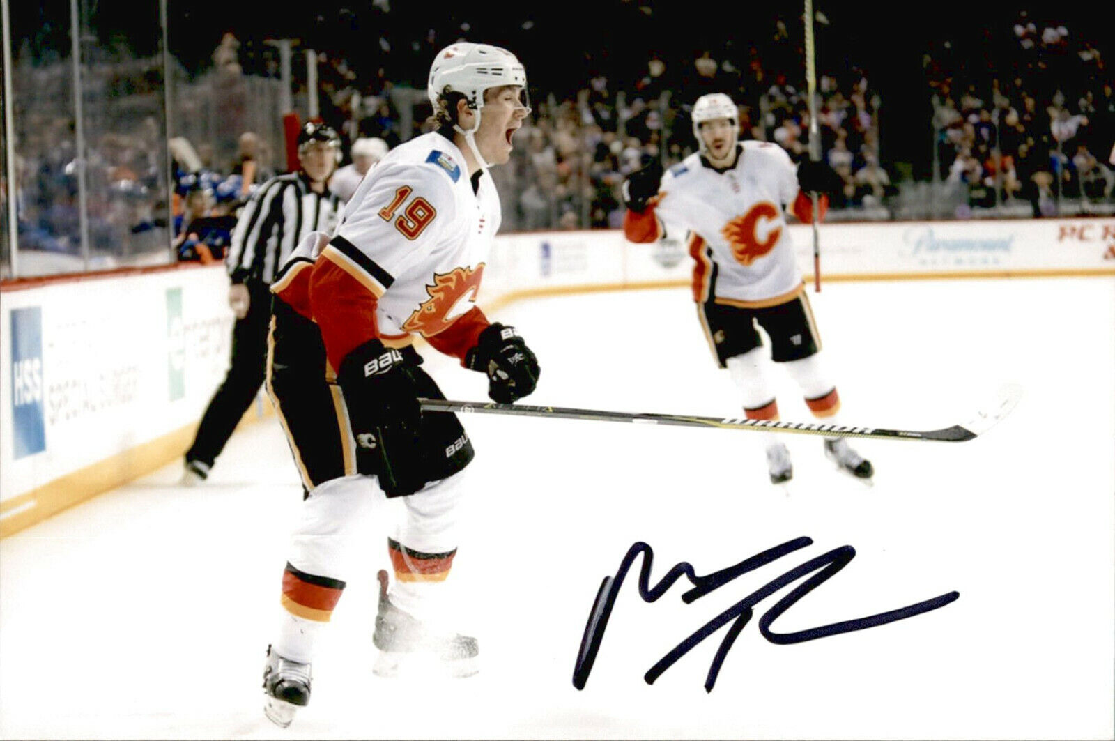 Matthew Matt Tkachuk SIGNED autographed 4x6 Photo Poster painting CALGARY FLAMES #9