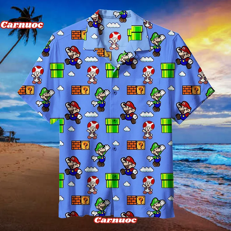 Mario Bros | Hawaiian Shirt