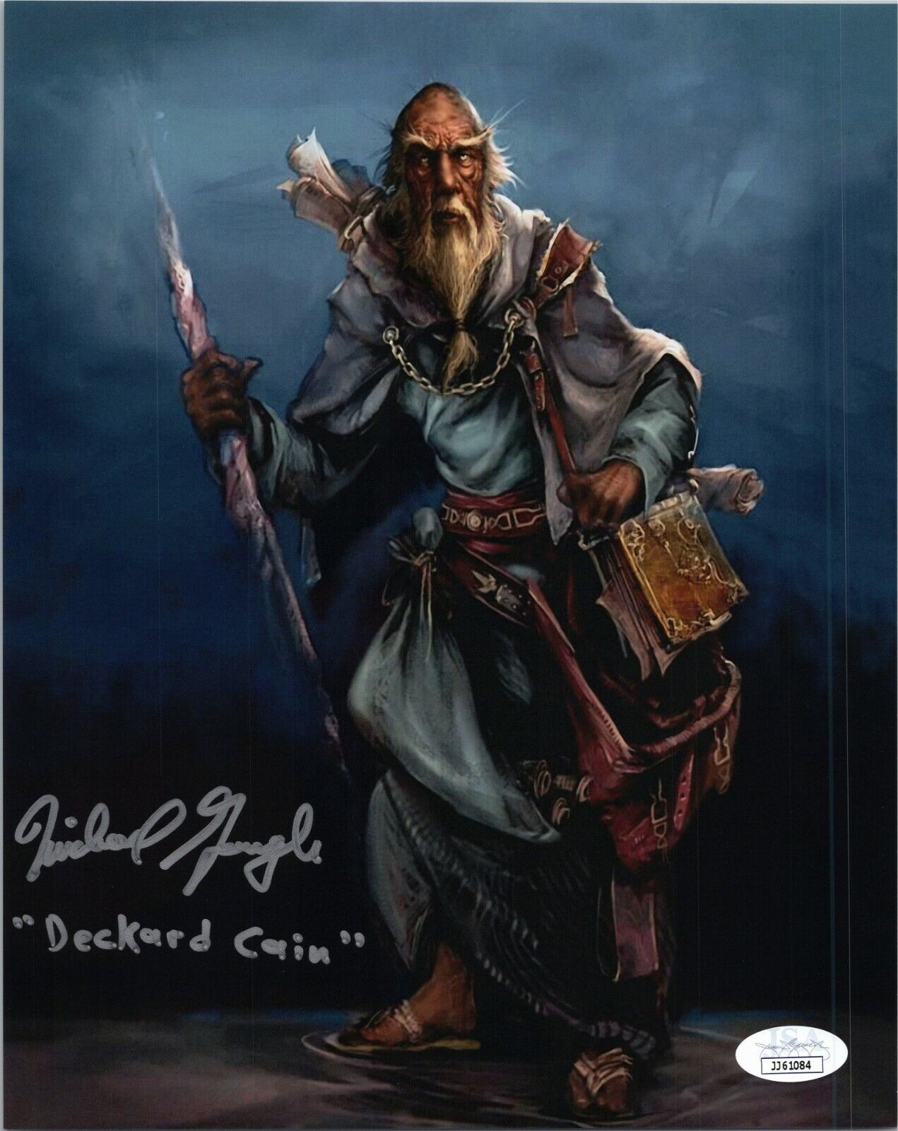 MICHAEL GOUGH Authentic Hand-Signed DIABLO - Deckard Cain