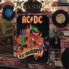AC/DC - Panneaux en &eacute;tain m&eacute;tallique(20*30cm/30*40cm) - Musique