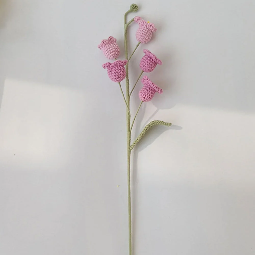 Handwoven Lily of the Valley Bouquet for Bedroom Decor