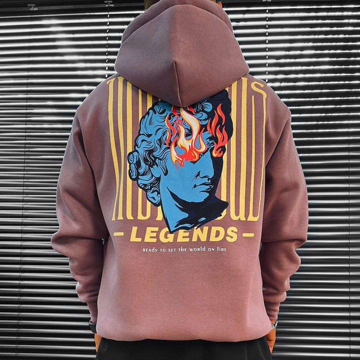 David Art Print Hoodie