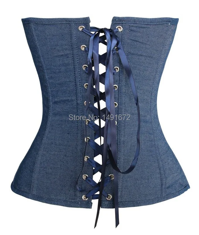Billionm Sapubonv corset sexy cowboy lingerie brocade corselet overbust basque corsets and bustiers costumes victorian tops ladies gothic