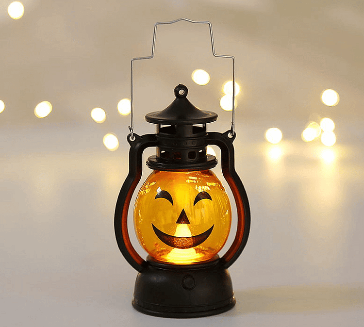 🎃Halloween oil lamp portable jack-o-lantern