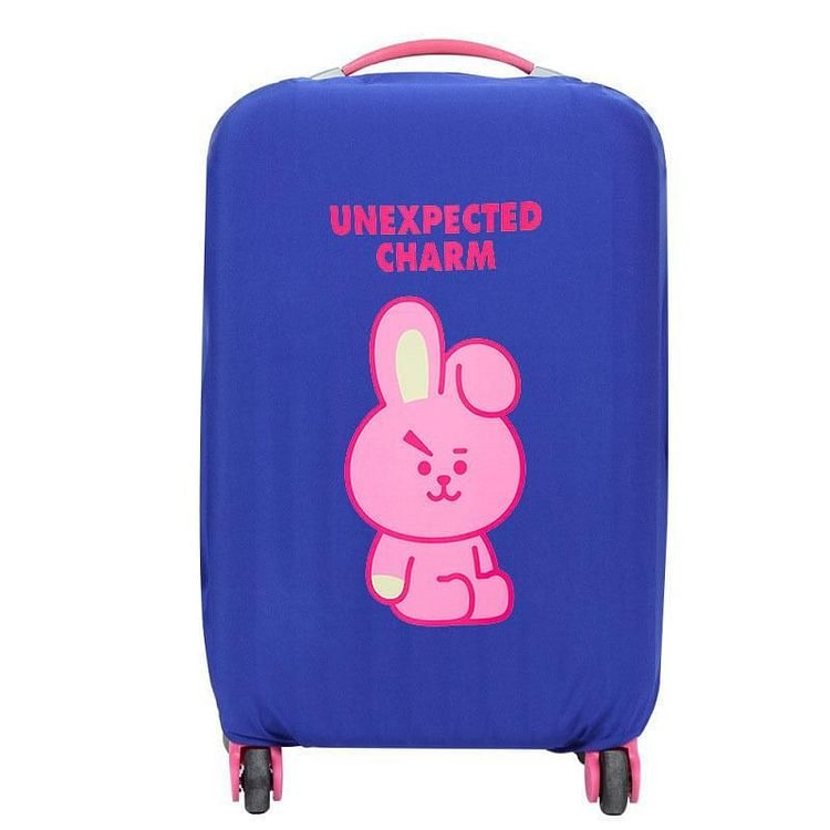 BT21 X Travel Suitcase Protective Cover