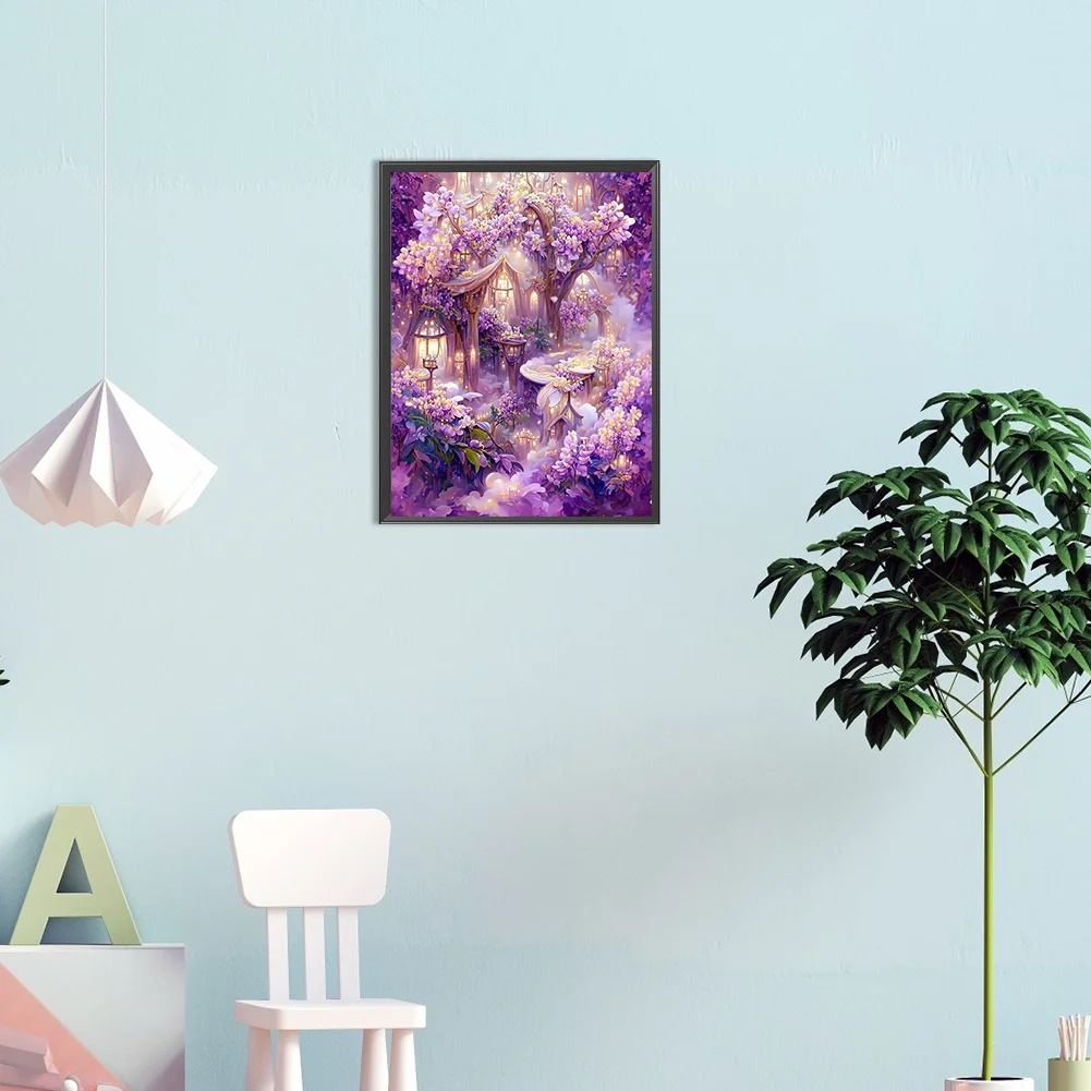 Partial AB Diamond Painting - Full Square Drill -Dreamland(Canvas|35*45cm)