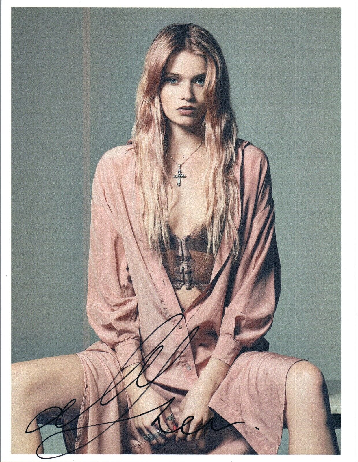 Abbey Lee Kershaw Signed Autographed 8.5x11 Photo Poster painting Mad Max Model COA VD