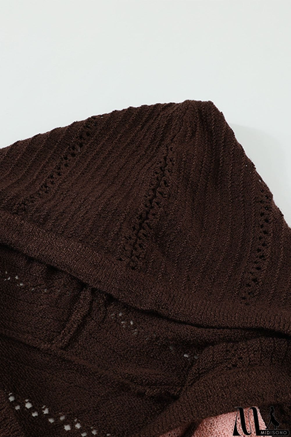 MidiSono - Classic Beach Bonfire Knitted Hoodie