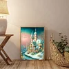 Diamond Painting -DIY Round Drill Castle