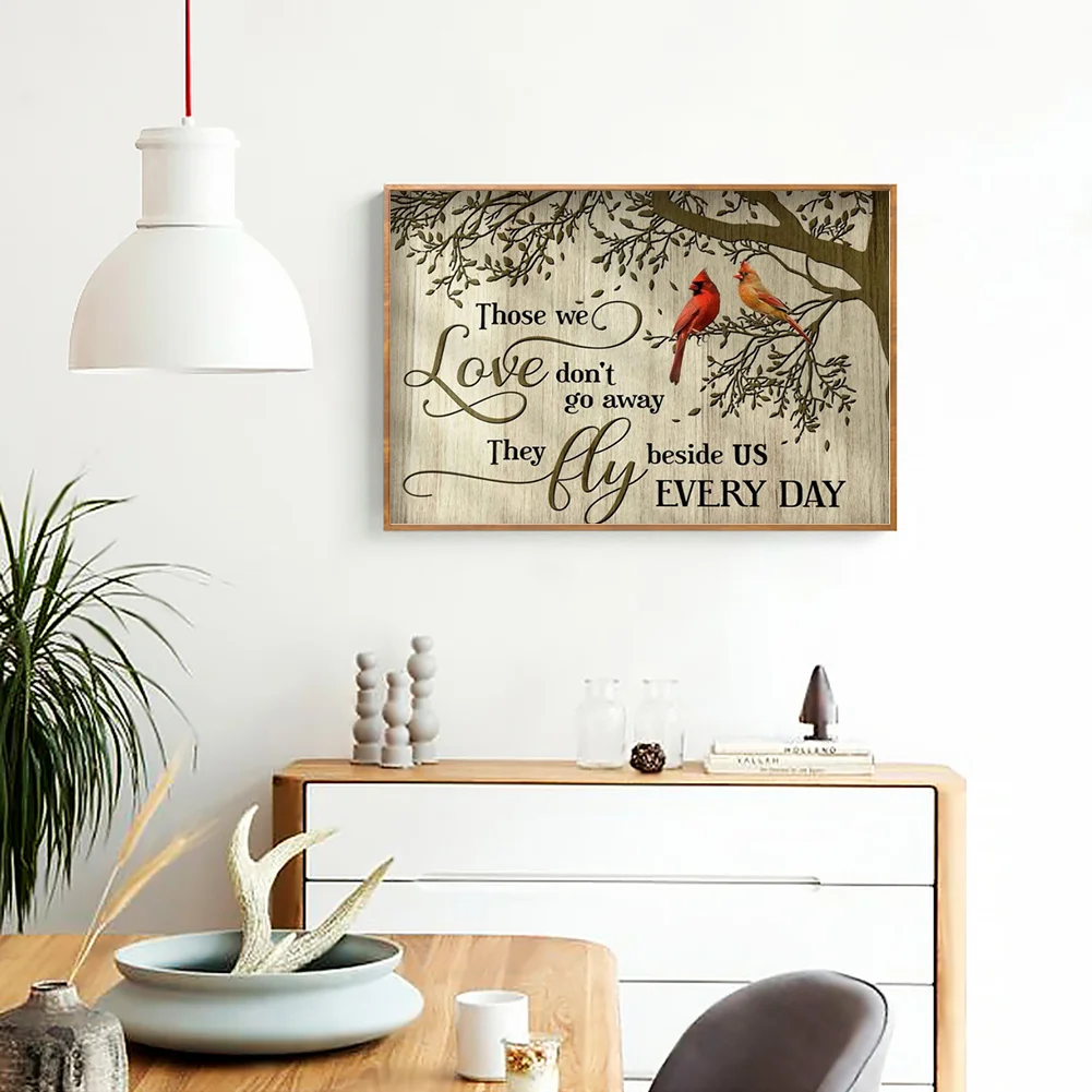 Diamond Painting - Full Round Drill - Bird(50*40cm)