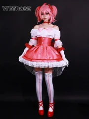 [Wetrose] In Stock Madoka 2024 Cosplay Costume Puella Magi Kaname ☆Magica Movie Walpurgisnacht Rising Full Set Wig Halloween Xmas