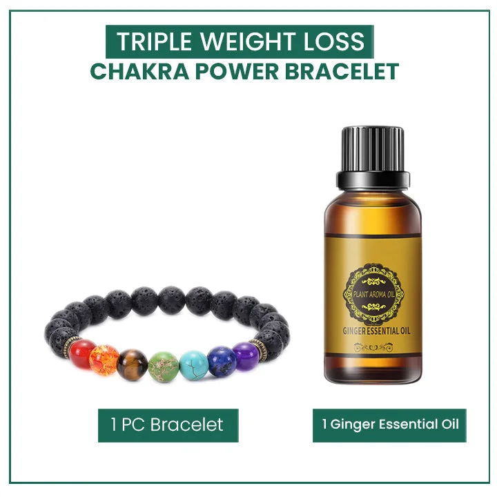 Triple Weight Loss Chakra Power Bracelet