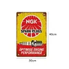 NGK Spark Plugs - Metal Tin Signs(8*12Inch/12*16Inch) - Garage
