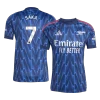 SAKA #7 Arsenal Away Soccer Jersey 2025/26