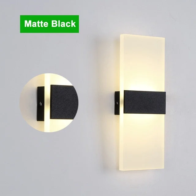 LED Wall Light Bedroom Bedside Light Living Room Balcony Aisle Wall Lamp Corridor Wall Sconce Lamp ZBD0028