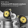 EDX Ultra Earphones 3.5mm Plug HiFi Earbuds Stereo Earphone for Music Sport Game