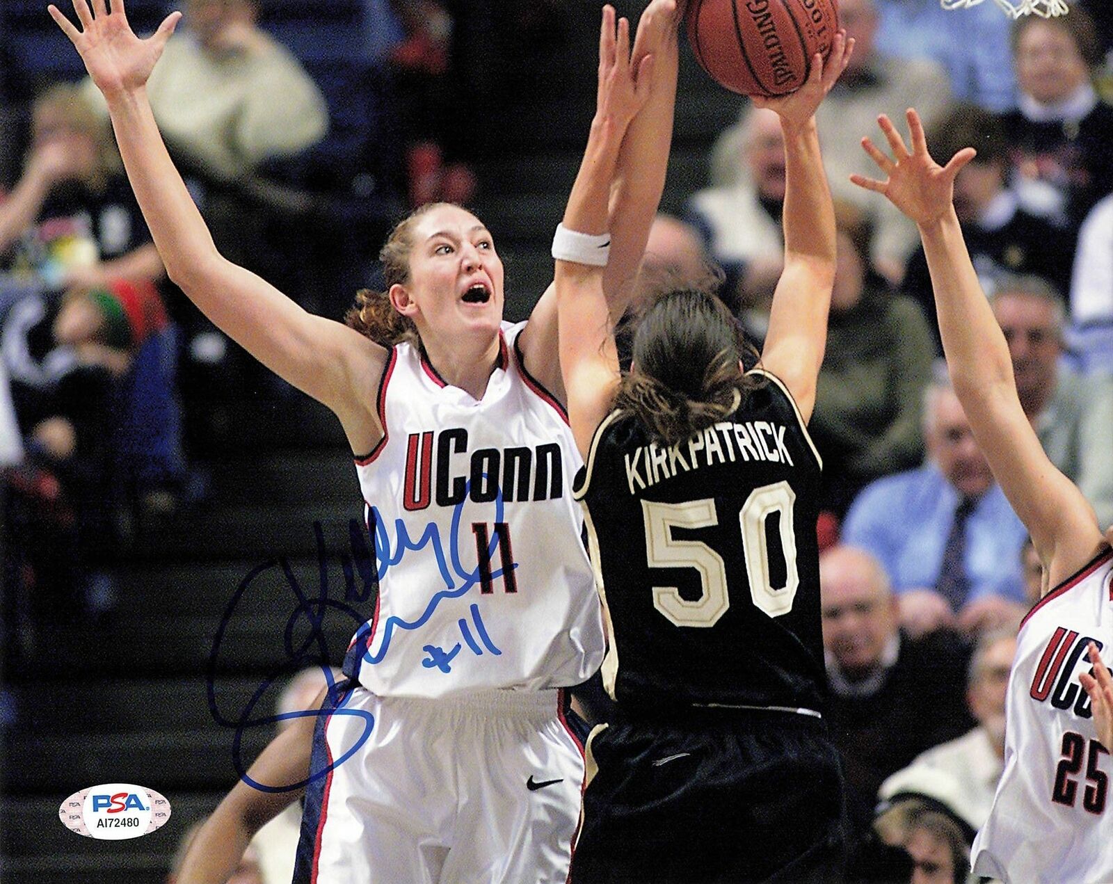 KELLY SCHUMACHER Signed 8x10 Photo Poster painting UConn Huskies WNBA PSA/DNA Autographed