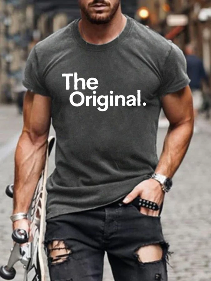 Men's Dad The Original Print T-Shirt socialshop