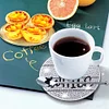 8pcs DIY Coaster Diamond Painting Cup Cushion with Rack Crafts Kits