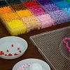 Fuse Bead Tool Set 13, 000/26, 000/39, 000 Beads, Plus an Additional 2, 000 Black And White 2.6Mm Beads , 3D Mosaic Craft Tool Set, Quality Fusible Beads Come with a Toolkit That Includes a Small Spoon And Tweezers