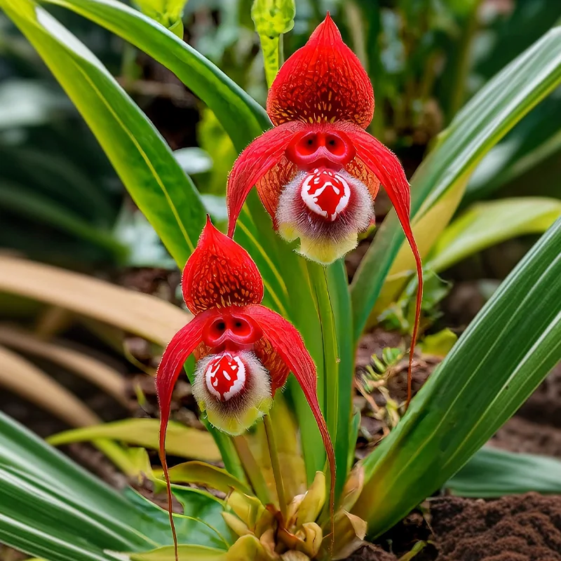 🔥🔥🔥Amazing plants! Monkey Orchid🙉