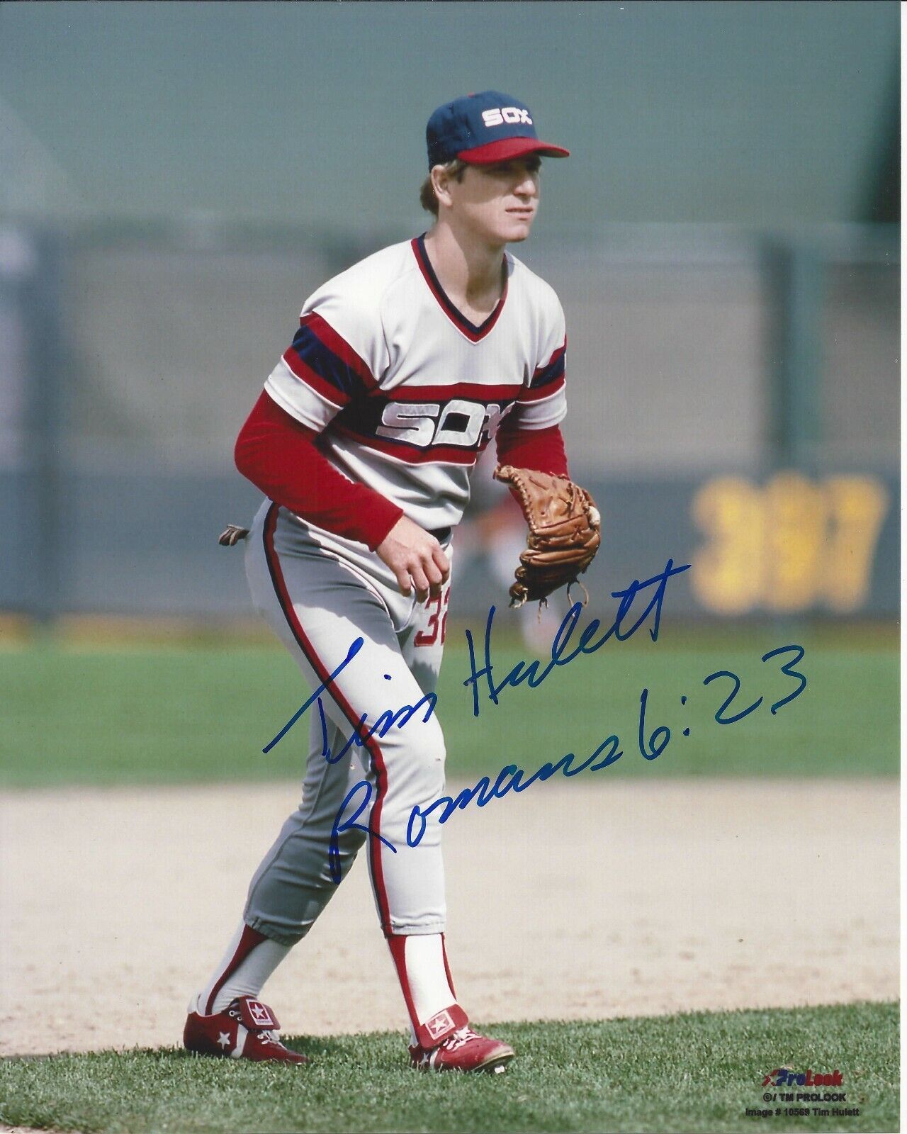 Tim Hulett Autographed 8x10 Chicago White Sox#5