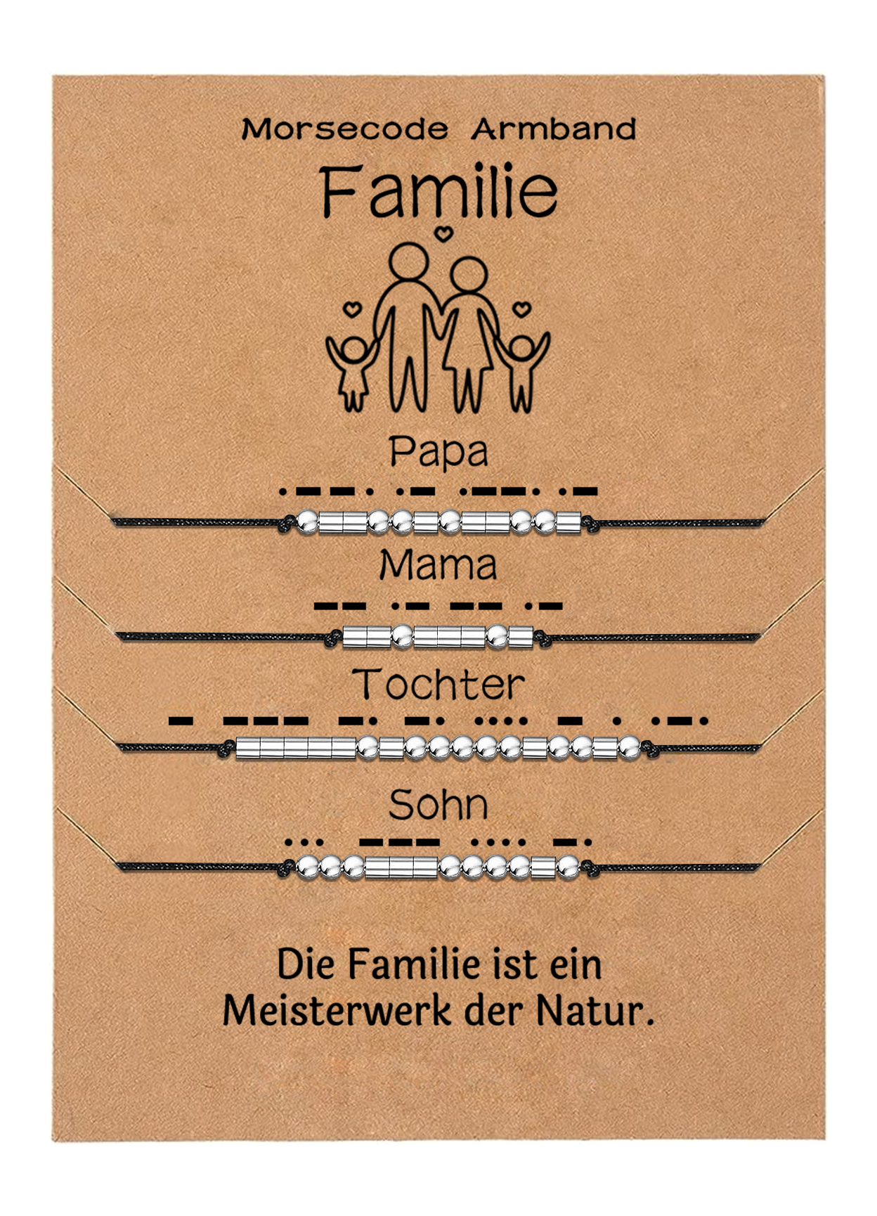 Mutter Kind Armband Set Personalisiert - Löwenzahn Armband Mit Namen