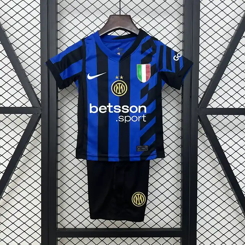 24/25 Kids Inter Milan Soccer Jersey Home