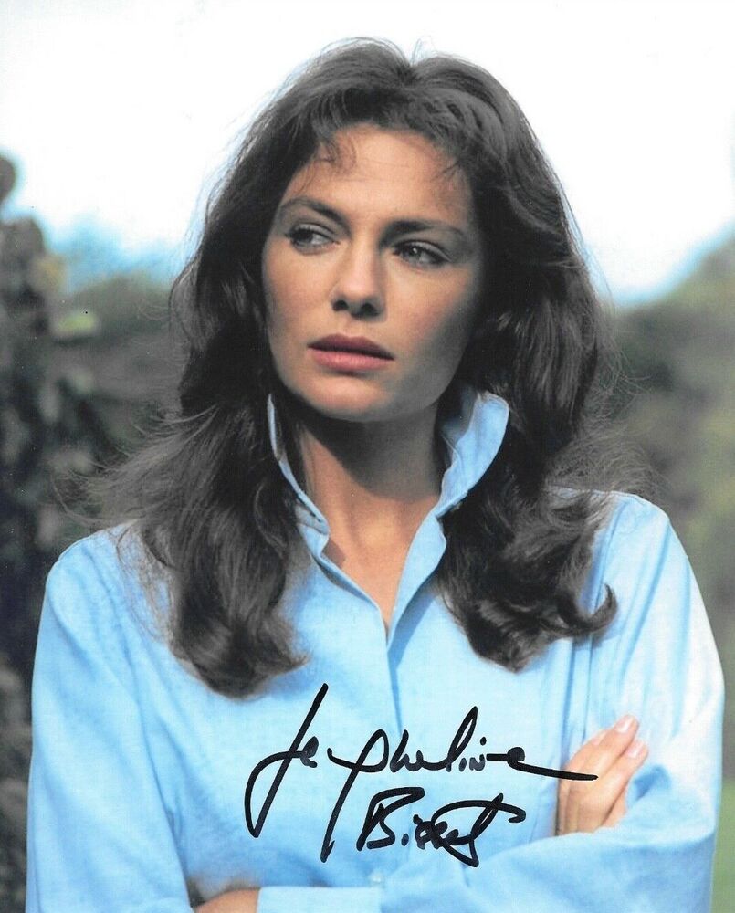 * JACQUELINE BISSET * signed 8x10 Photo Poster painting * CASINO ROYALE * * 1