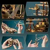 Lord of Mysteries Future Pirate Ship 3D Wooden Puzzle