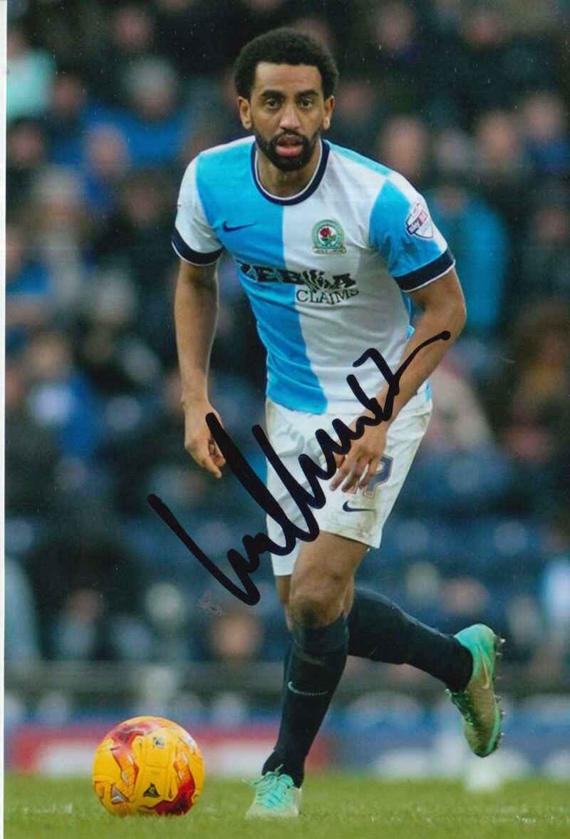 BLACKBURN ROVERS HAND SIGNED LEE WILLIAMSON 6X4 Photo Poster painting 2.