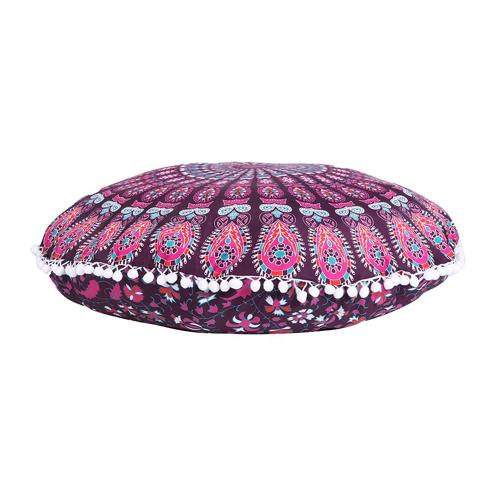 

Mandala Round Pillowcase Floor Sofa Waist Throw Pillow Case Home Decor (2, 501 Original