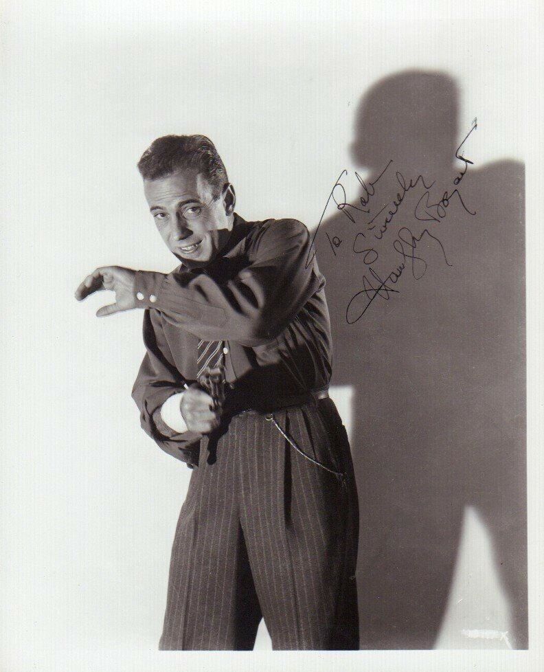 HUMPHREY BOGART Signed Photo Poster paintinggraph - Film Actor - Preprint