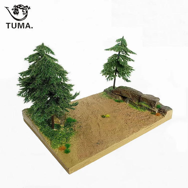 pornhint Pornhint Sand table model Gundam terrain handmade diy Miniature landscape Miniature terrain trees Norwegian forest scene Board game tiles