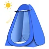 Outdoor shower shade pop-up tent, camping hiking fishing picnic instant privacy tent, camp bathroom outdoor changing tent