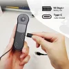 Wireless Bluetooth Mouse Remote: All-in-one control for TikTok short videos & PPT slide turning, compatible with multiple devices