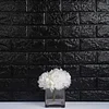 10 Pack | Black Foam Brick Peel And Stick 3D Wall Tile Panels - Covers 58sq.ft
