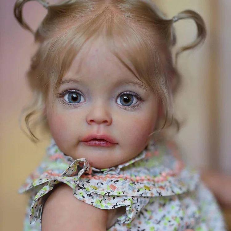 GSBO-Cutecozylife-17'' Realistic Reborn Beautiful Lifelike Baby Doll Girl with Curly Hair Named Myla-Best Gift for Children